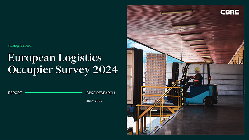 CBRE European Logistics Cover 2024